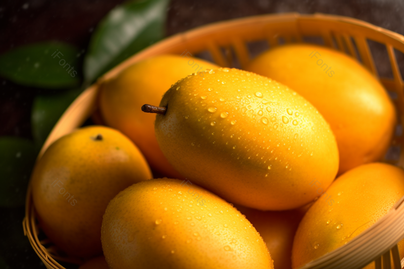 金黄新鲜美味的芒果实拍摄影图,高清,摄影图,摄影图片,图片大全,摄影图免费下载